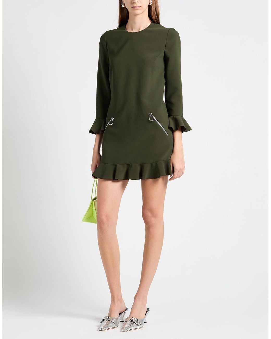 DSquared² Green Mini Dress