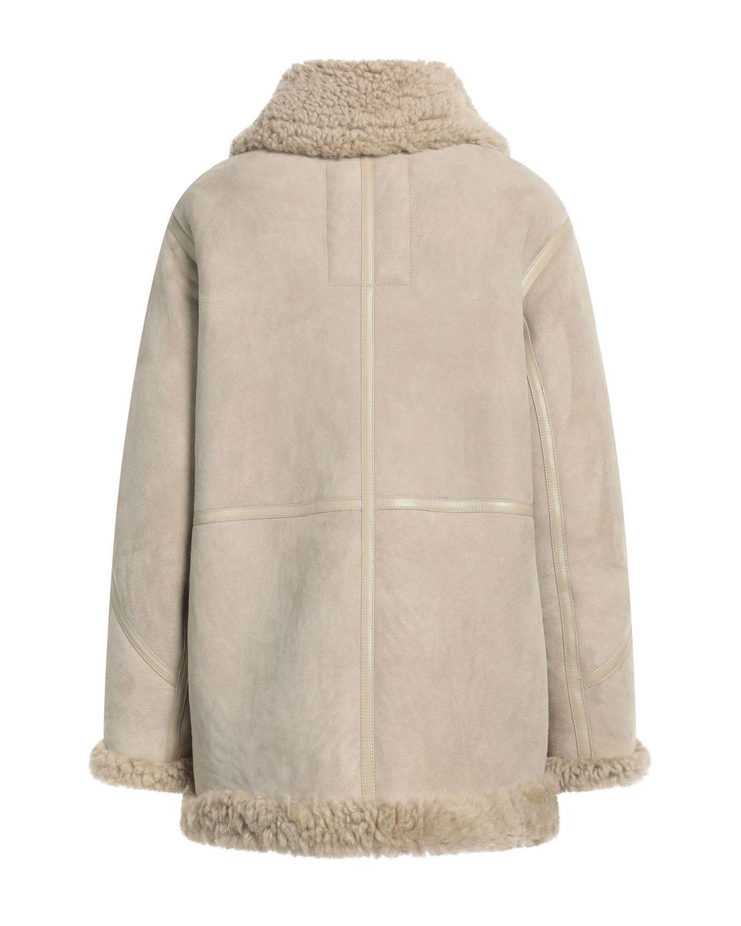 Burberry Natural Shearling & Teddy