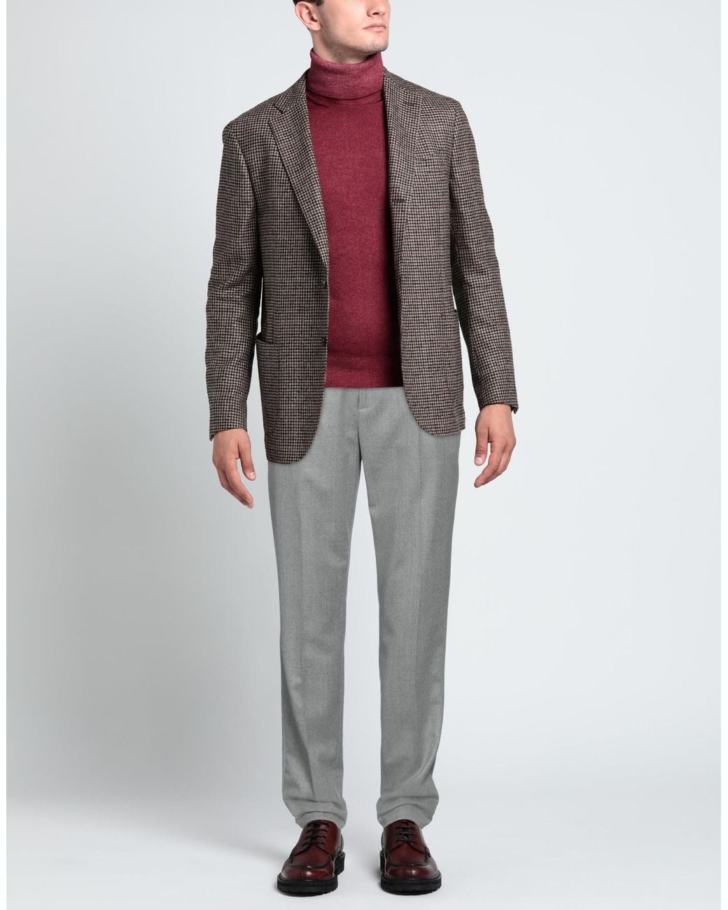 Brunello Cucinelli Gray Pants for men