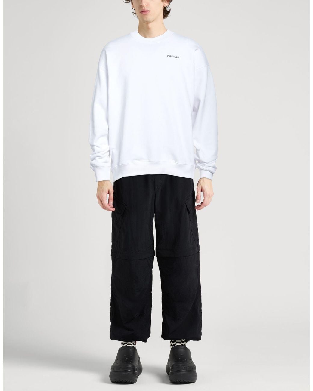 Off-White c/o Virgil Abloh White Sweatshirt Cotton for men