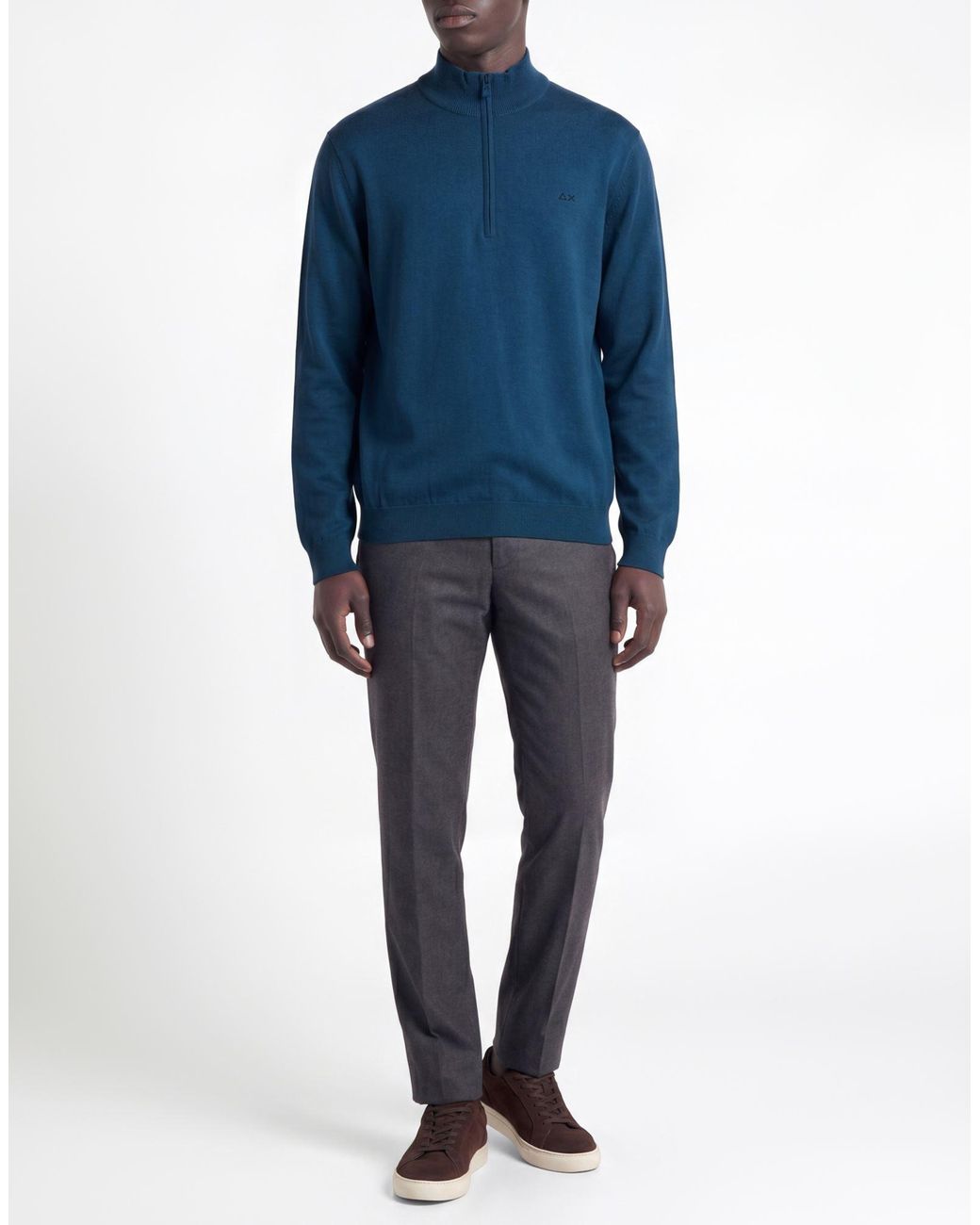 Sun 68 Blue Jumper for men