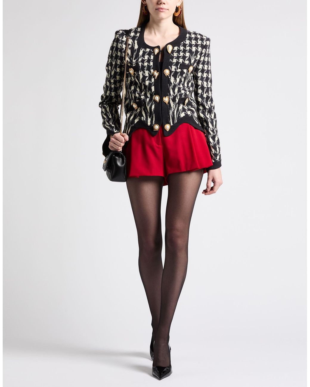 Moschino Black Jacket Wool