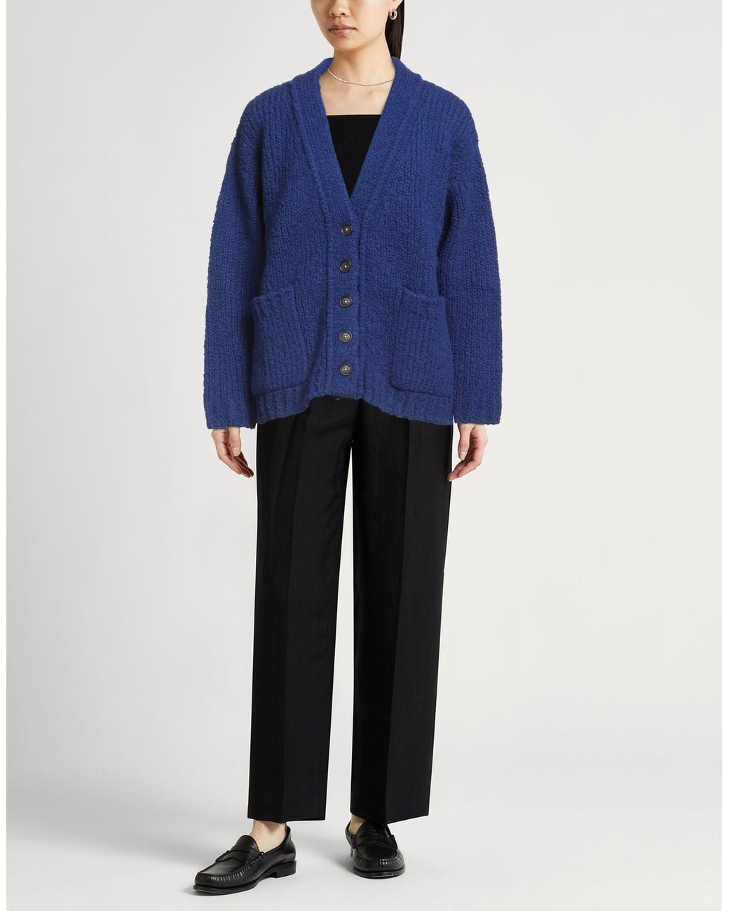 Massimo Alba Blue Cardigan Wool
