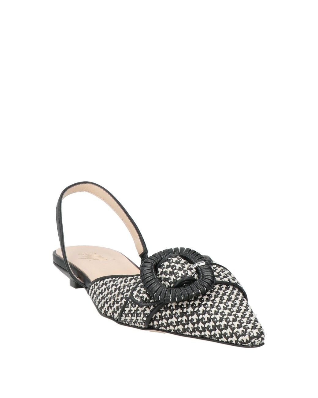 Ovyè Metallic Ballet Flats