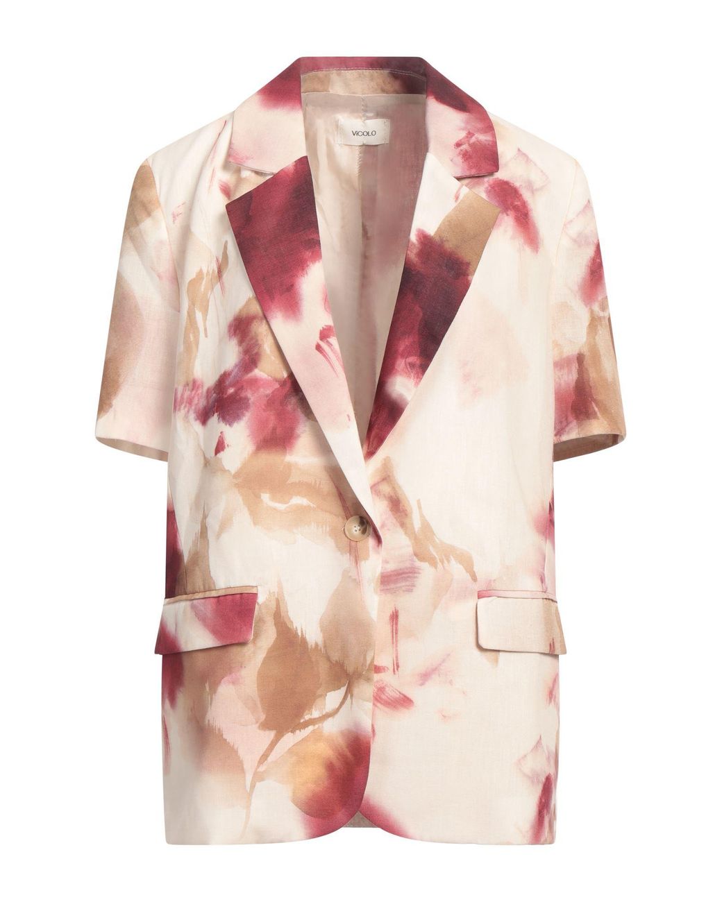 ViCOLO Pink Blazer Polyester