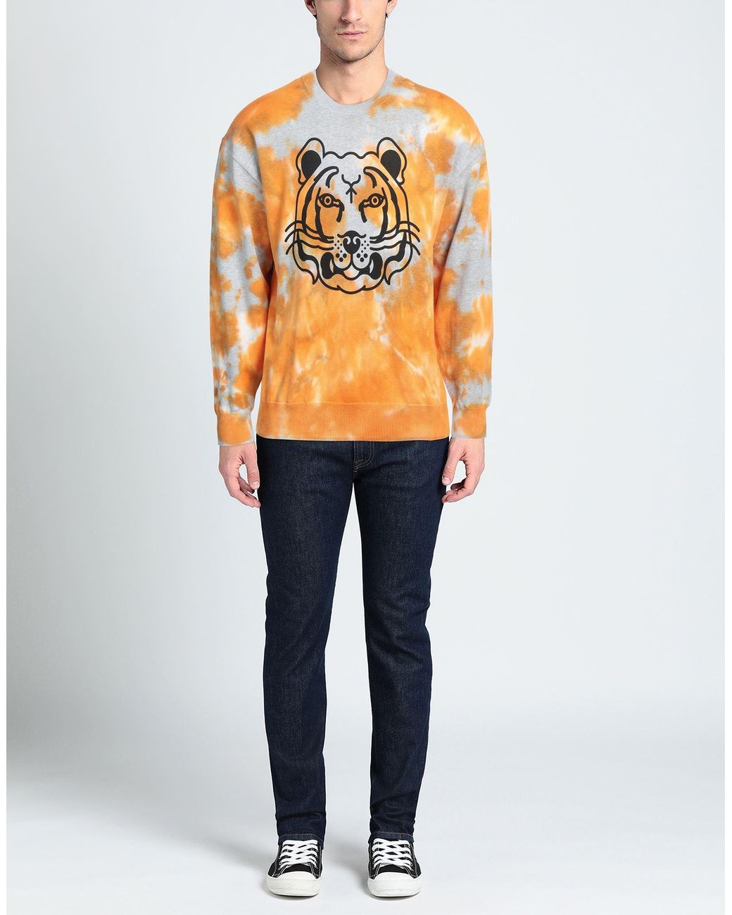 KENZO Orange Sweater for men