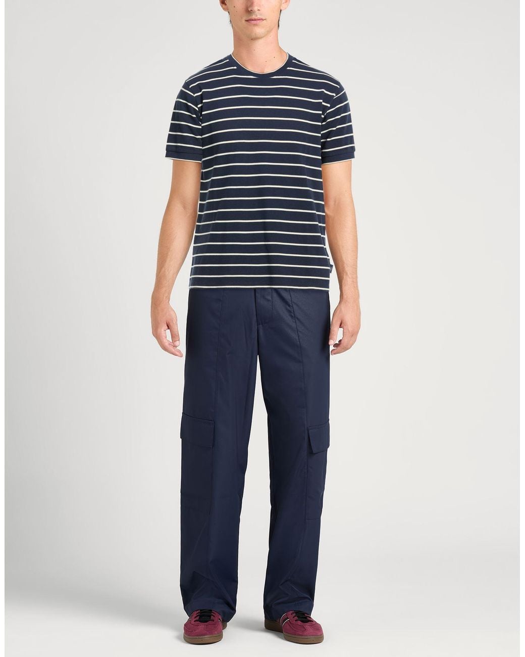 SEVENTY VENEZIA Blue Midnight T-Shirt Cotton for men