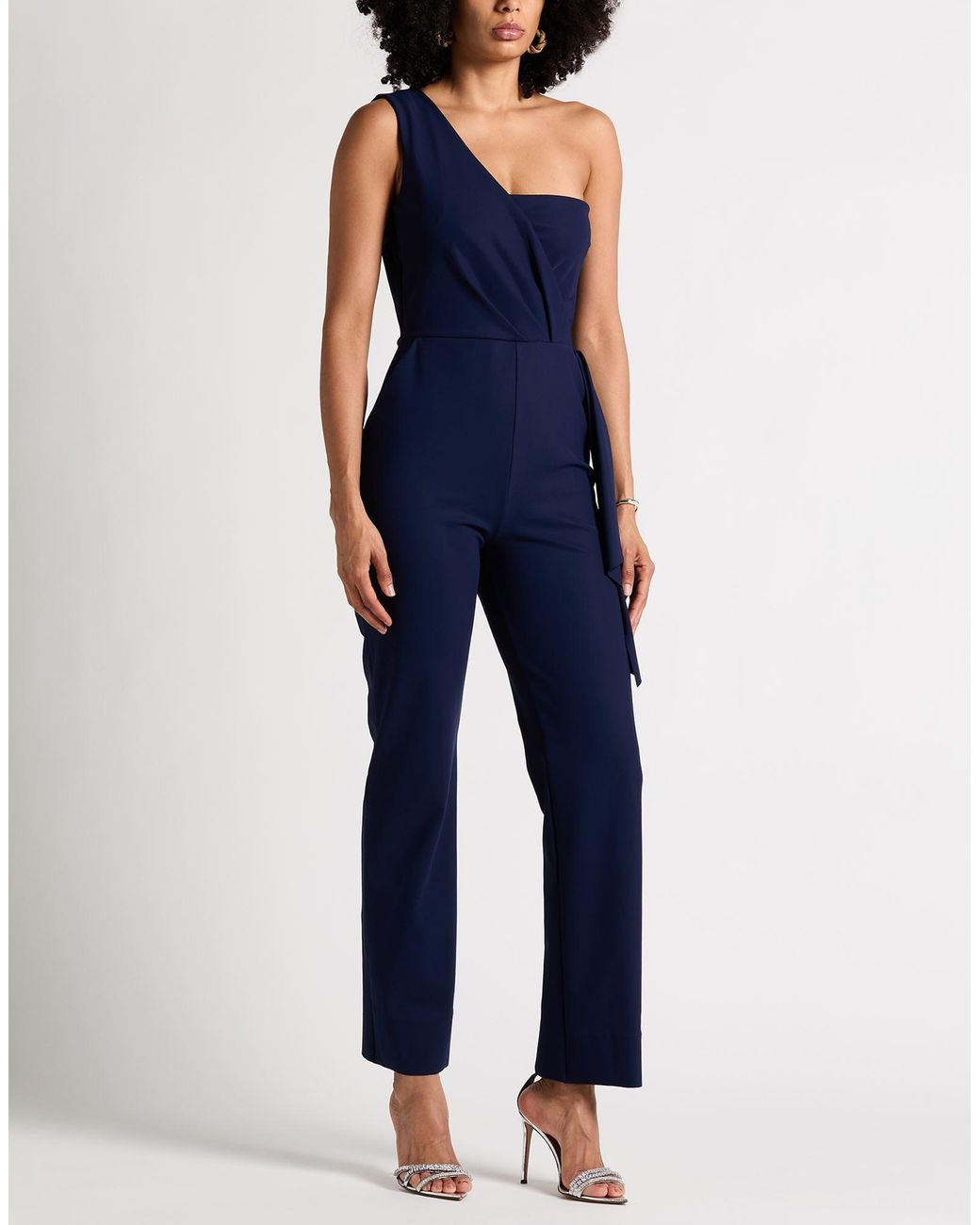 La Petite Robe Di Chiara Boni Blue Midnight Jumpsuit Polyamide, Elastane