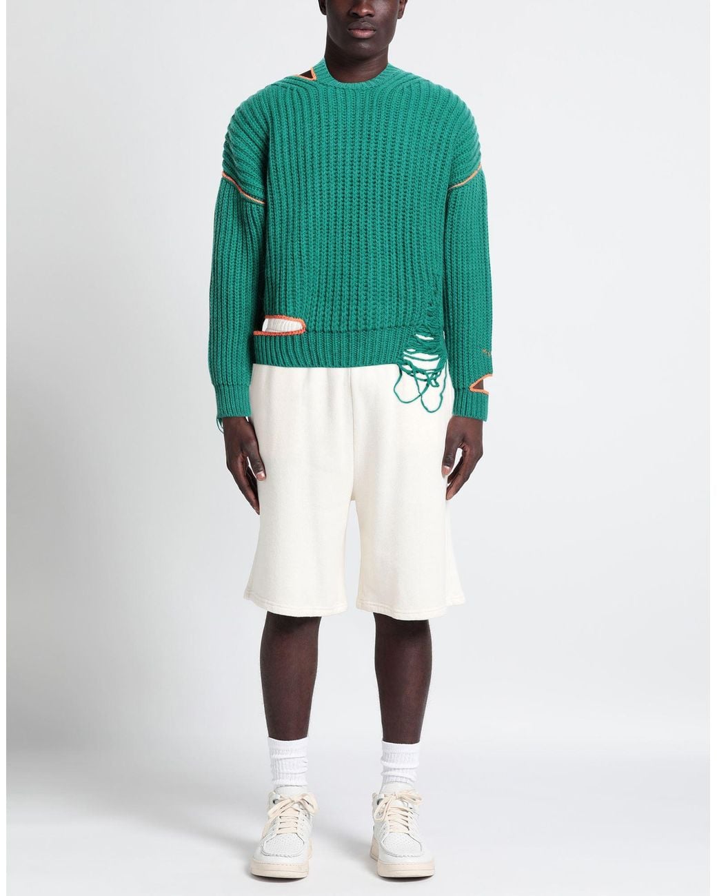 Pullover MSGM de hombre de color Green