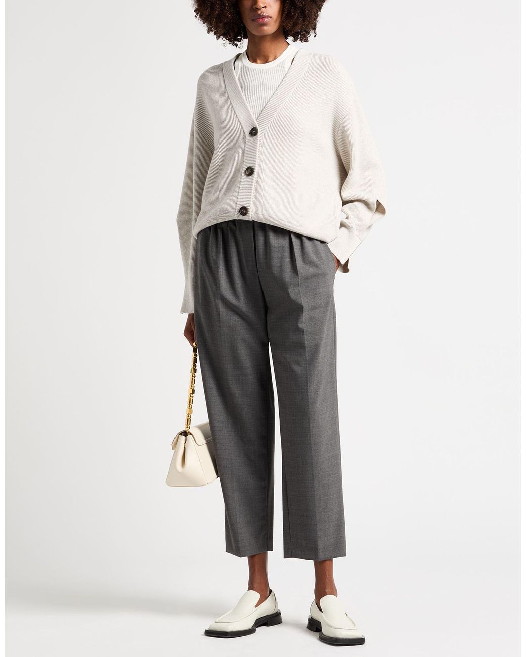 Brunello Cucinelli Gray Trouser