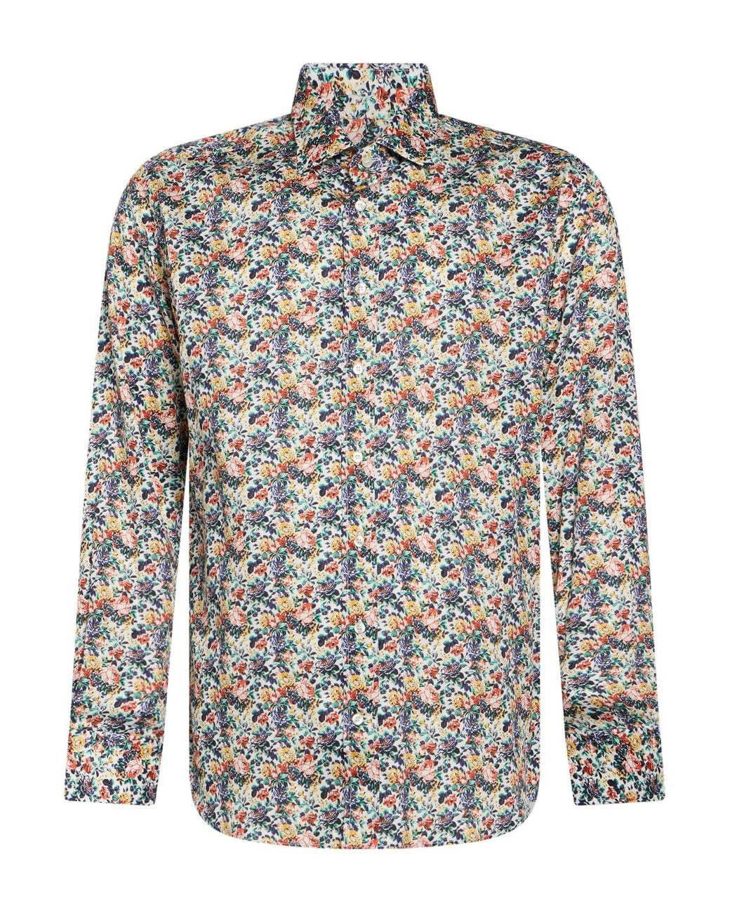 Etro Gray Shirt Cotton for men
