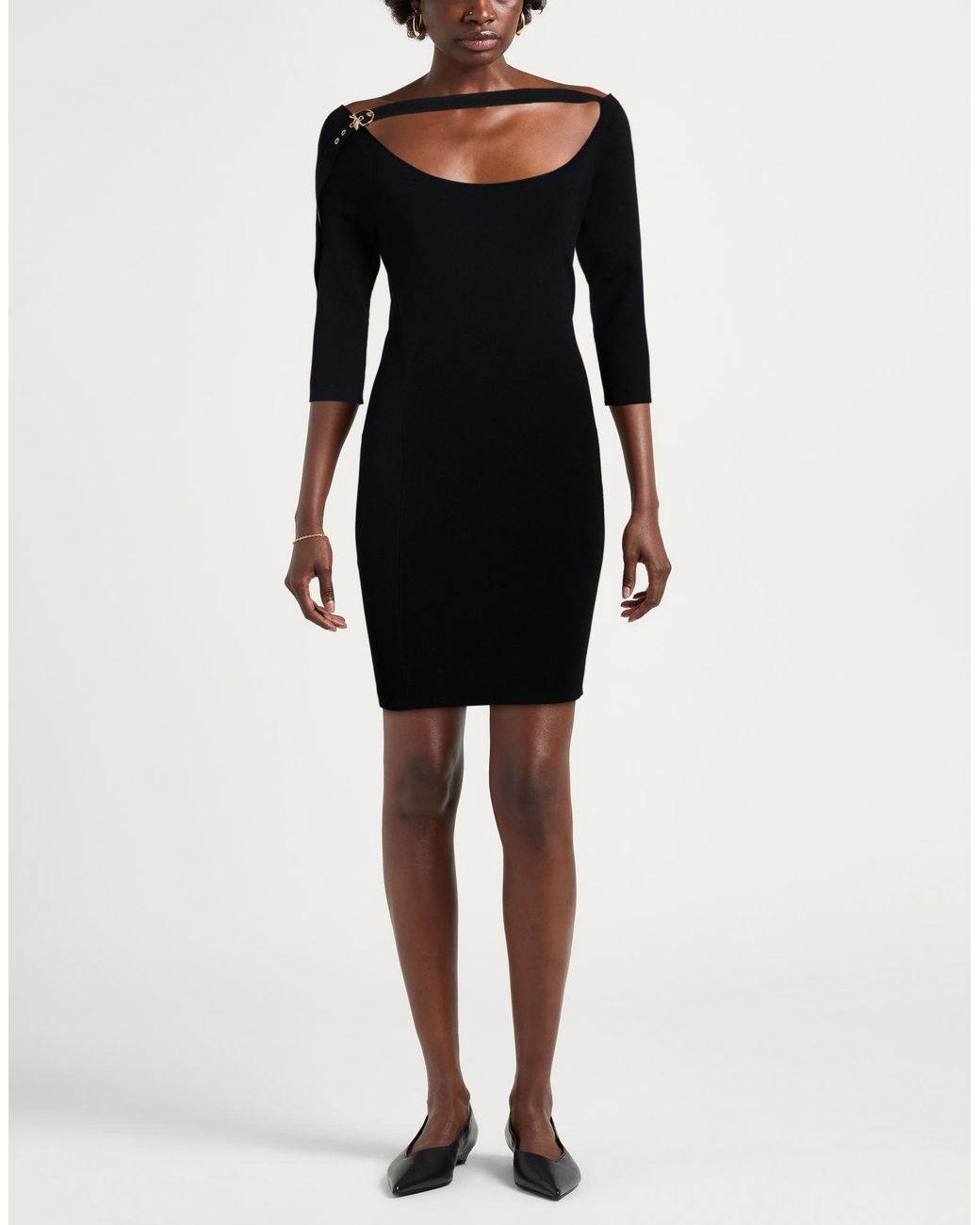 Patrizia Pepe Black Mini Dress