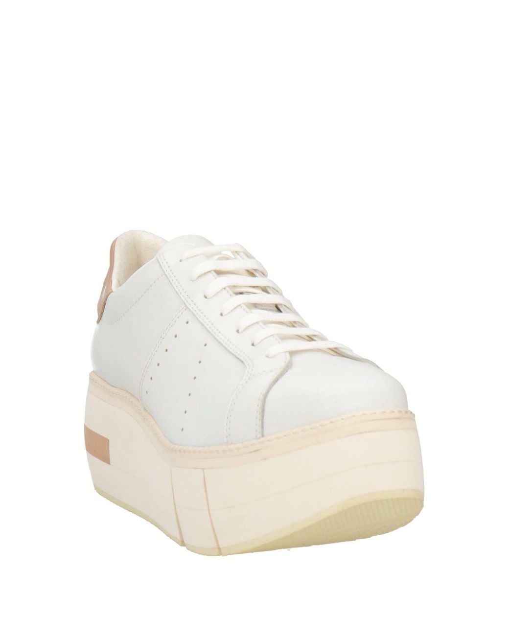 Paloma Barceló Natural Mirande Cream Sneakers Leather