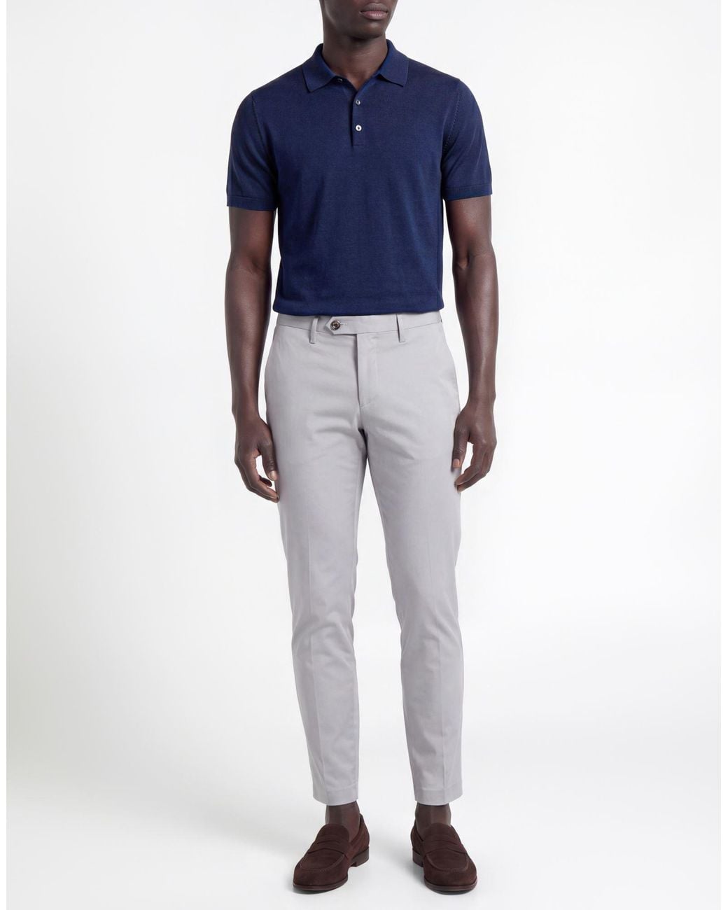 Michael Coal Gray Trouser for men