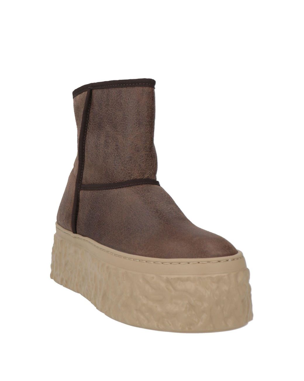 Agl Attilio Giusti Leombruni Brown Ankle Boots Leather