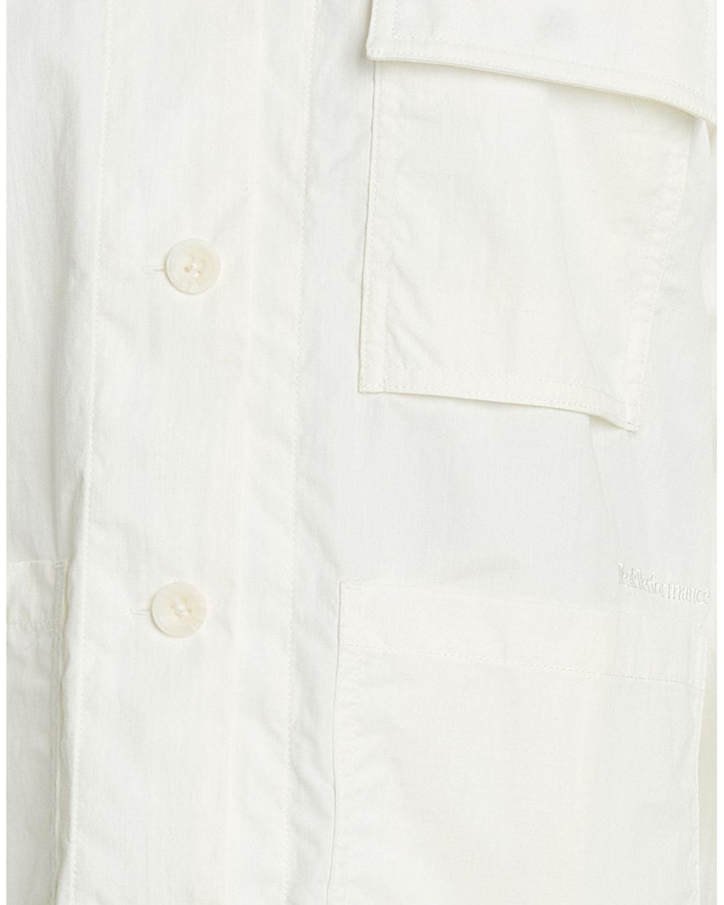 Peak Performance White Jacket Cotton, Polyamide