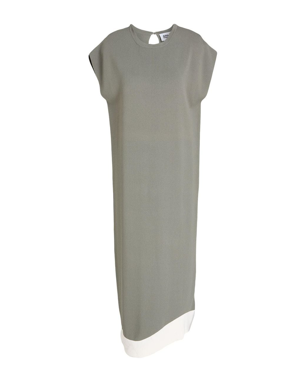 Alpha Studio Gray Midi Dresses