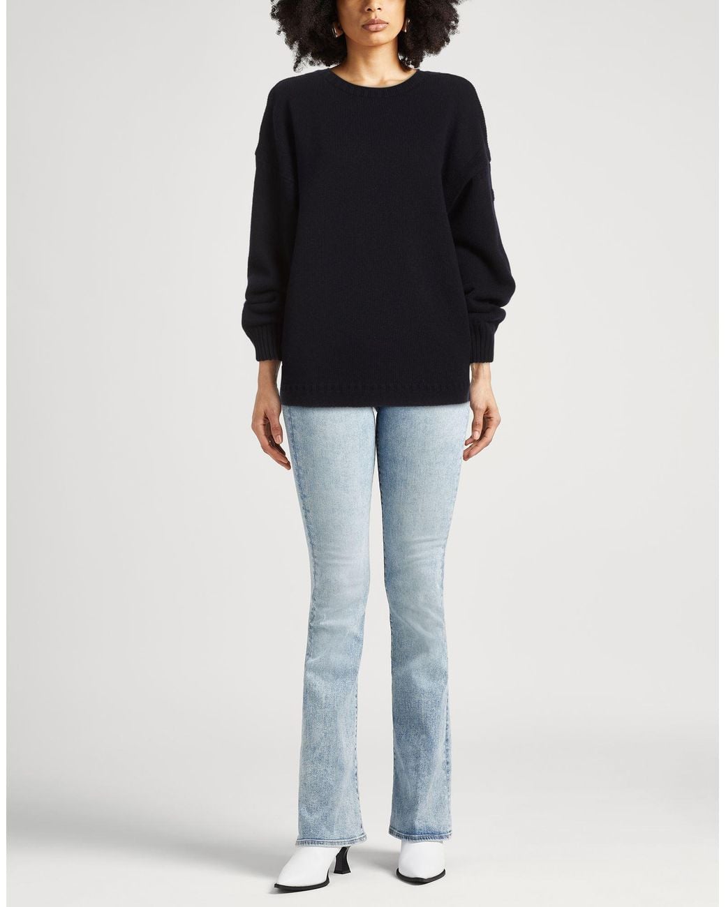 Chloé Black Midnight Sweater Virgin Wool, Cashmere