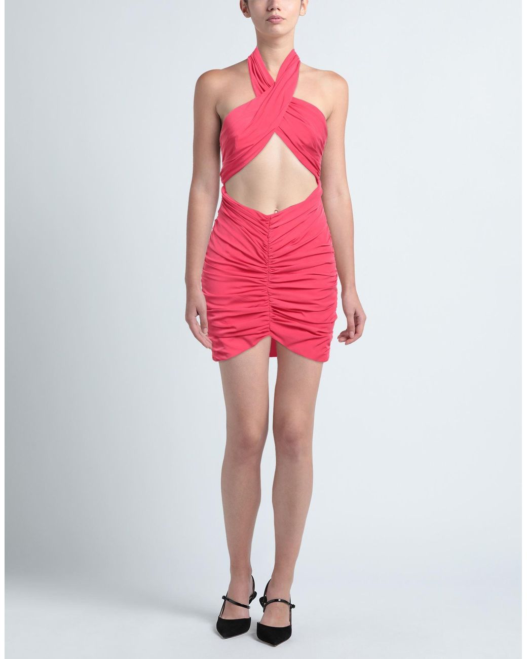 GIUSEPPE DI MORABITO Pink Mini Dress