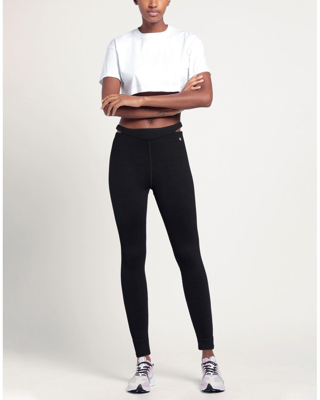 Anine Bing Blue Leggings