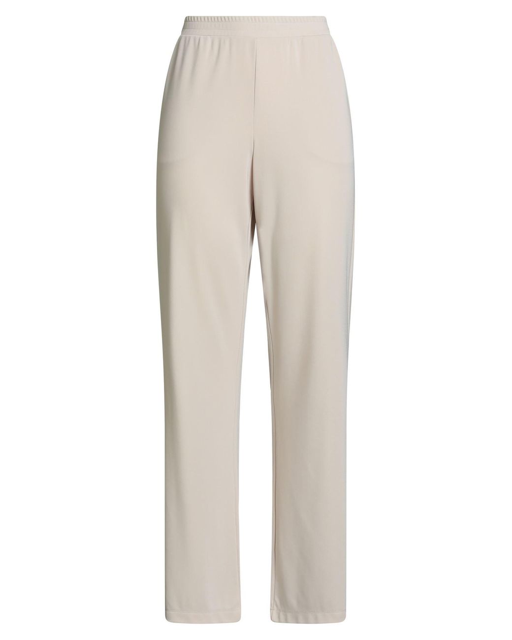 SEVENTY VENEZIA White Ivory Pants Polyester, Elastane