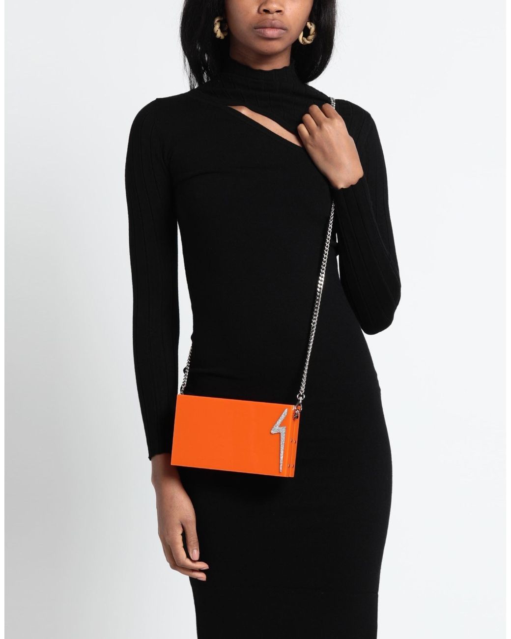 giuseppe zanotti crossbody bolsa