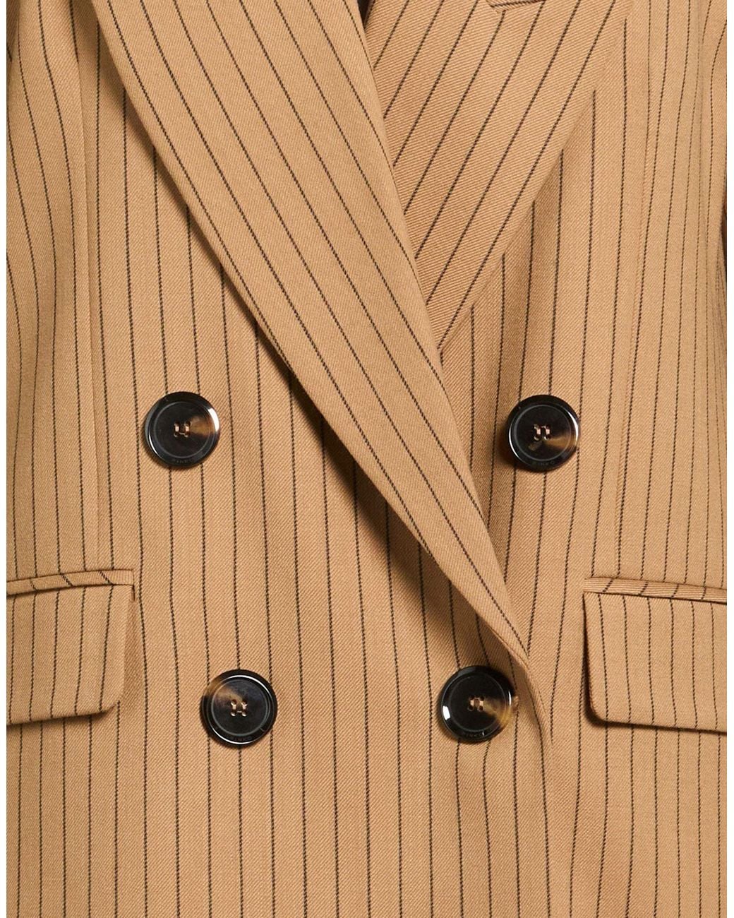 Pinko Natural Blazer Polyester, Wool, Elastane