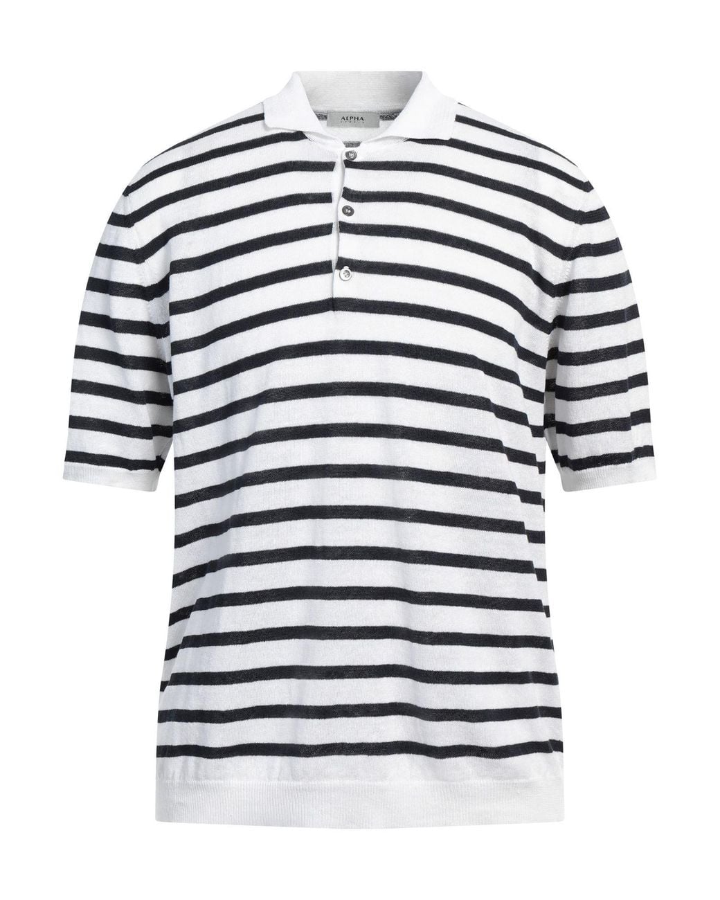 Alpha Studio White Jumper for men
