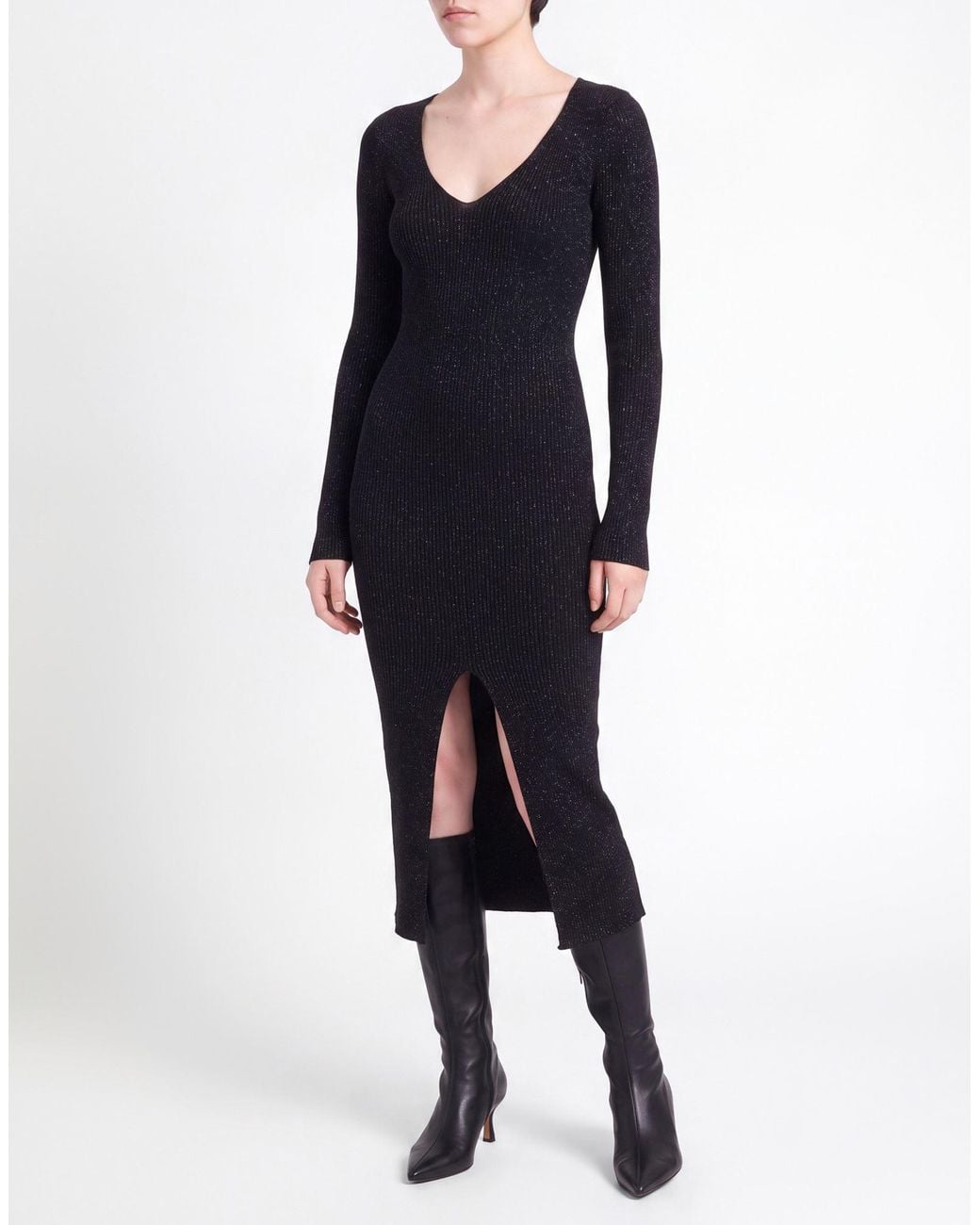Jucca Black Midi Dresses