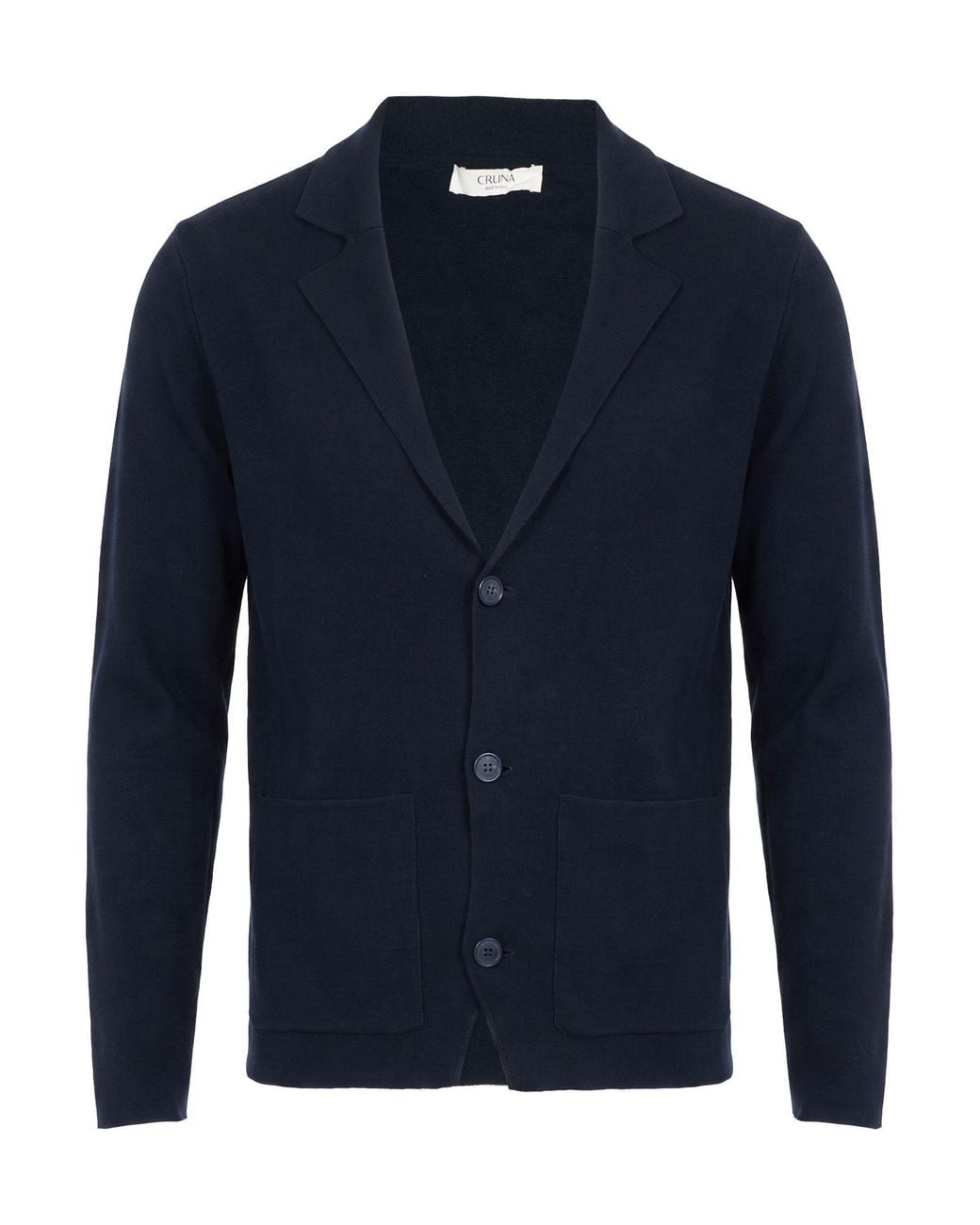 Cruna Blue Midnight Blazer Cotton for men