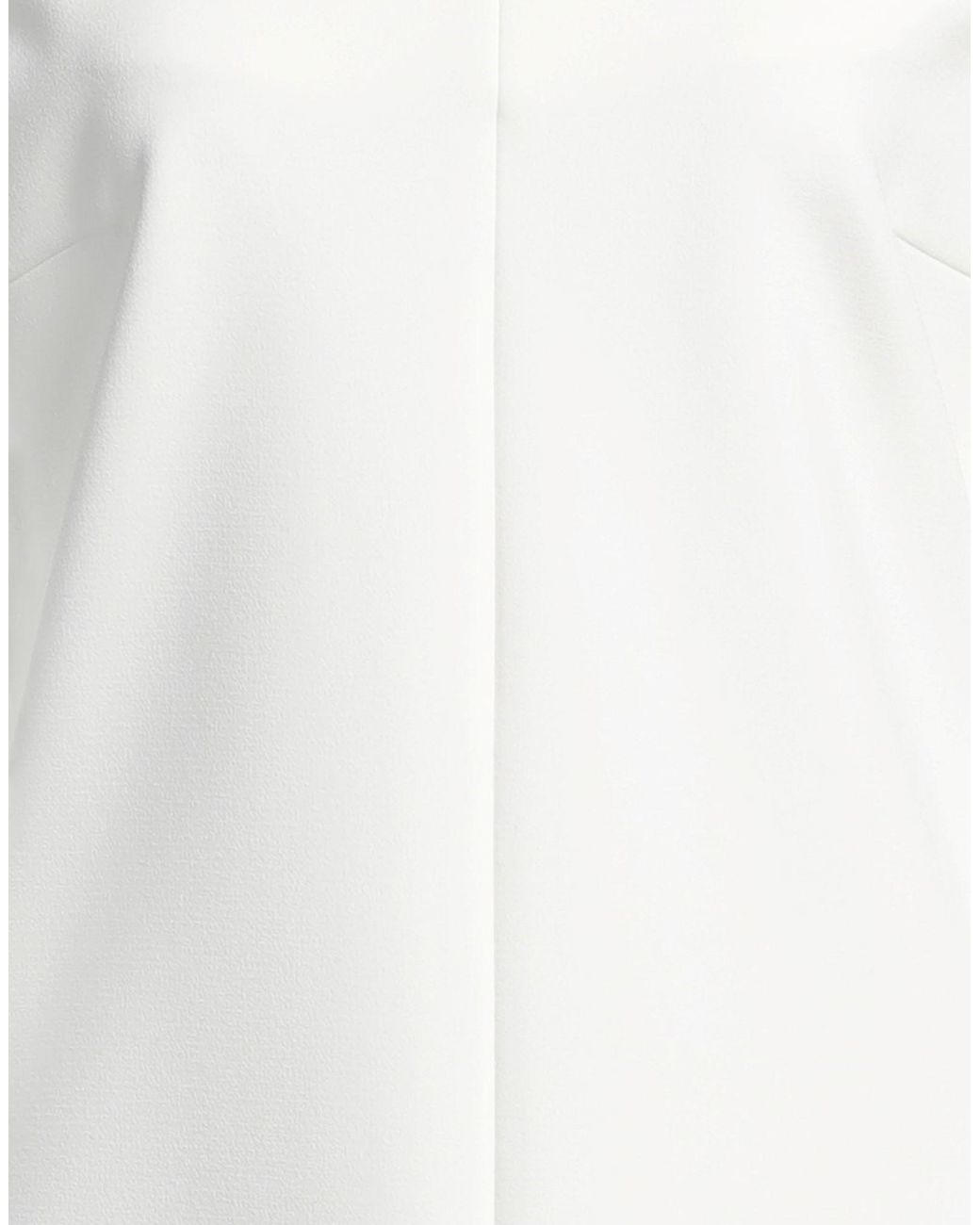 Ellery White Midi Dress Polyester