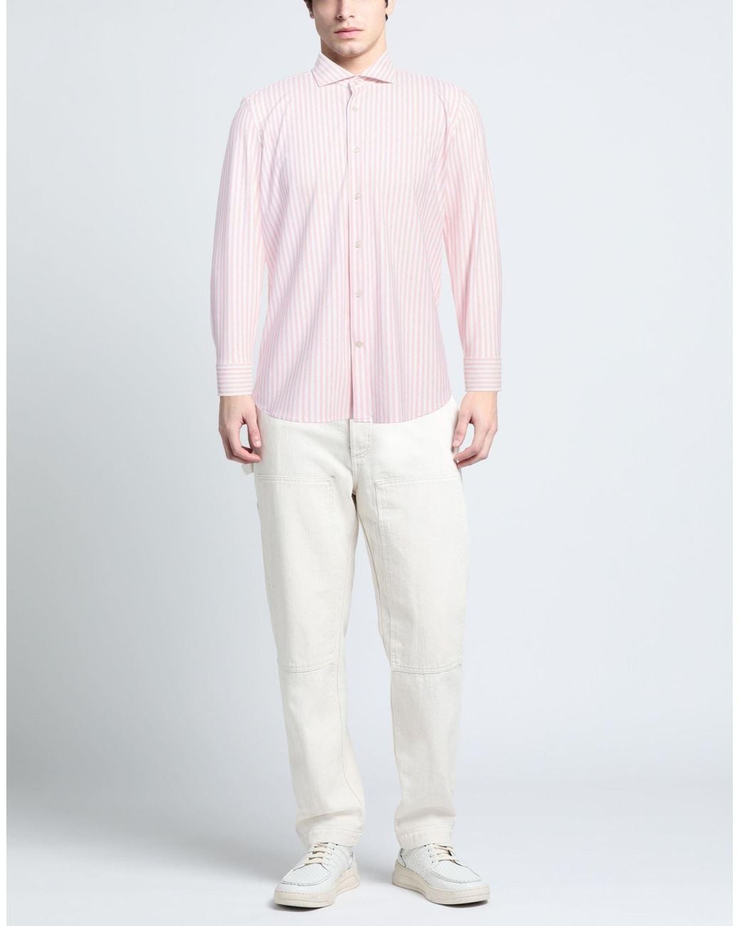 Ghirardelli Pink Shirt for men