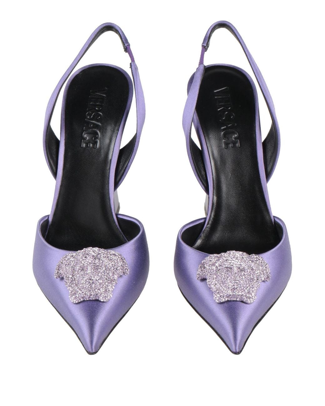 Versace Purple Pumps