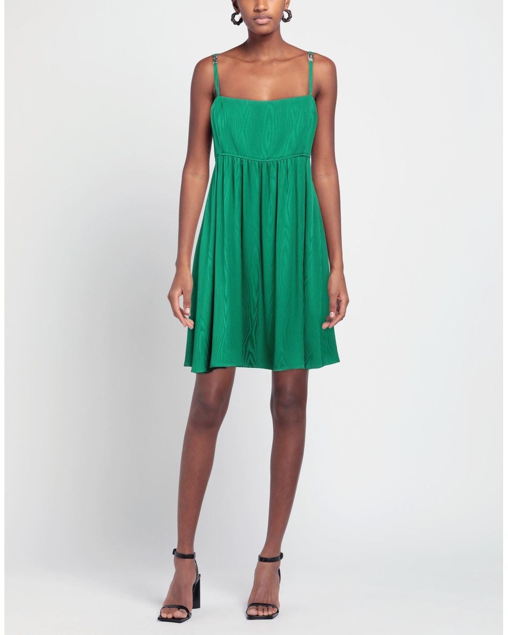 Boutique Moschino Green Mini Dress