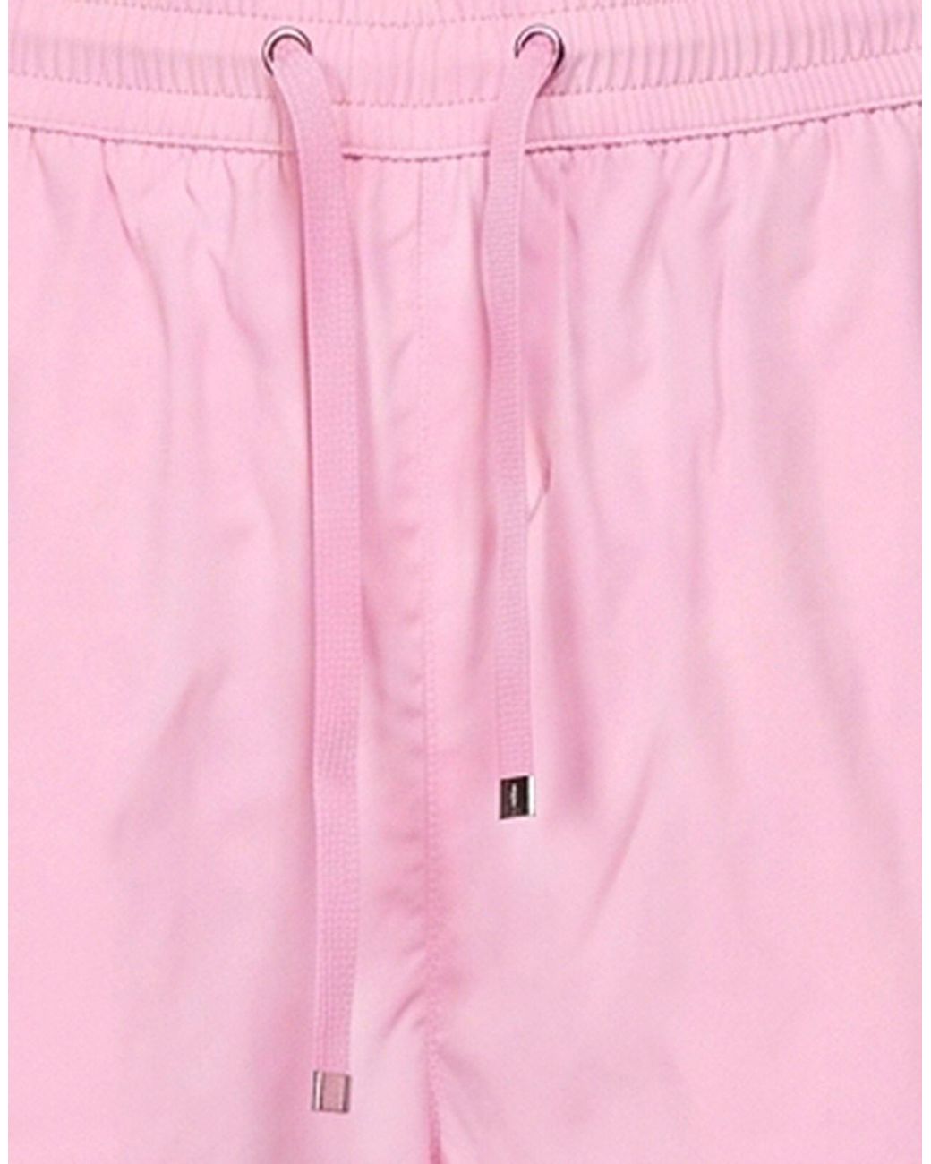 Herno Pink Pants Polyamide, Elastane