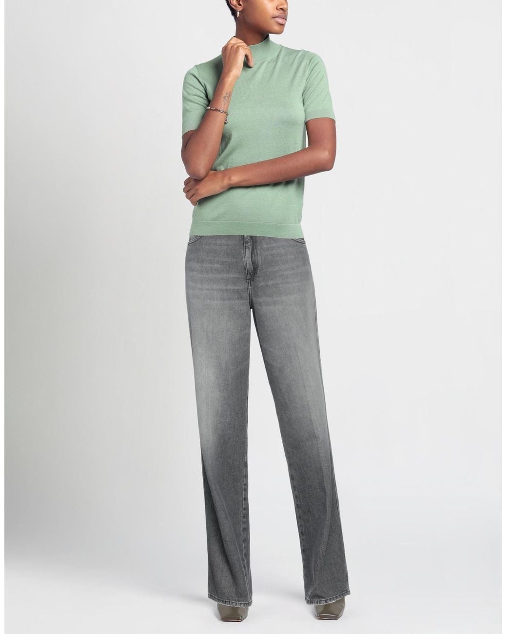 PT Torino Gray Denim Pants