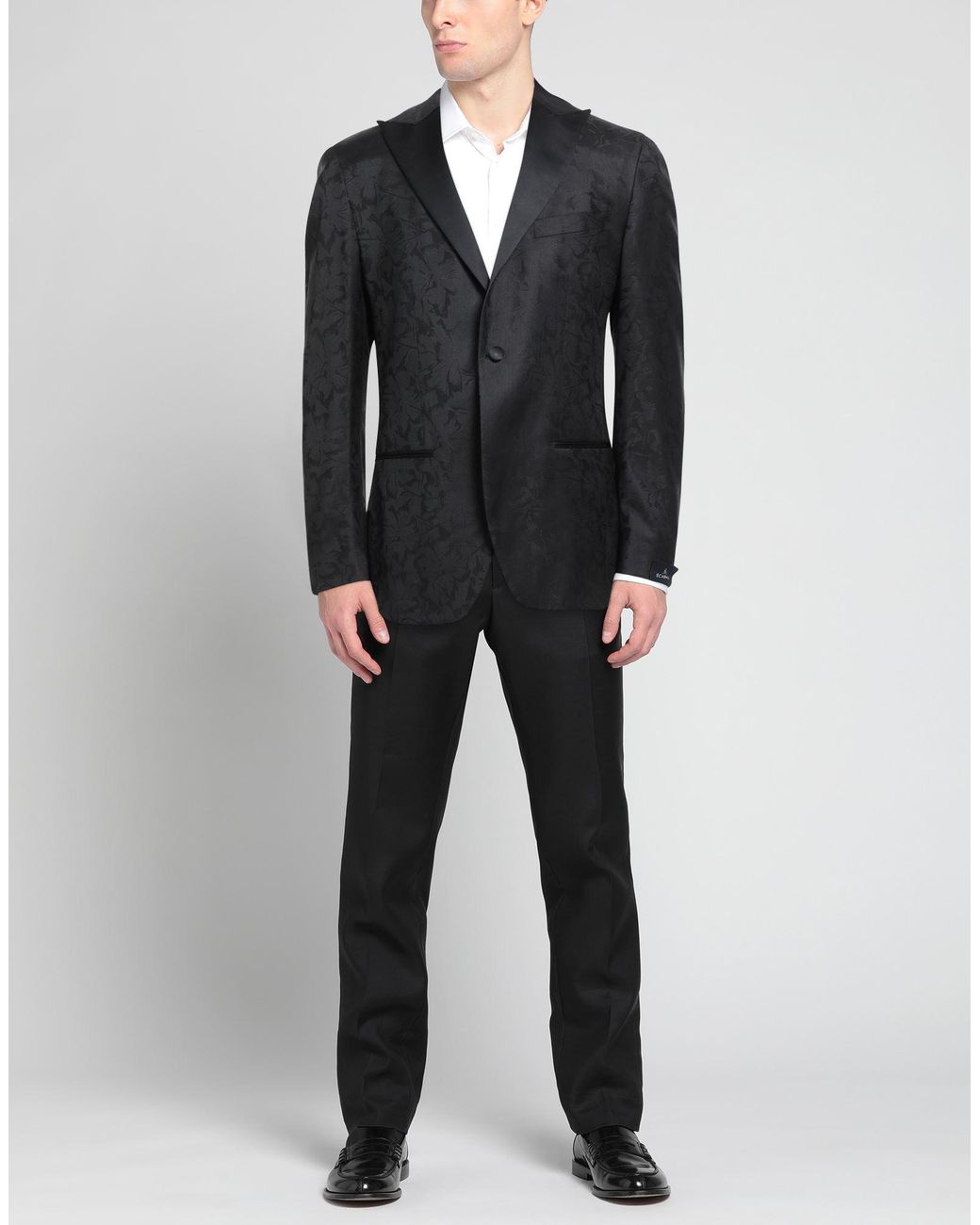 SCABAL® Black Blazer Wool, Elastane for men