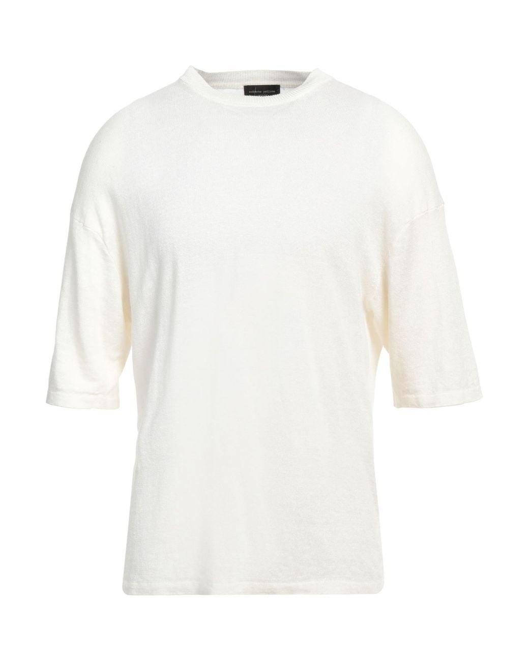 Pullover Roberto Collina de hombre de color White