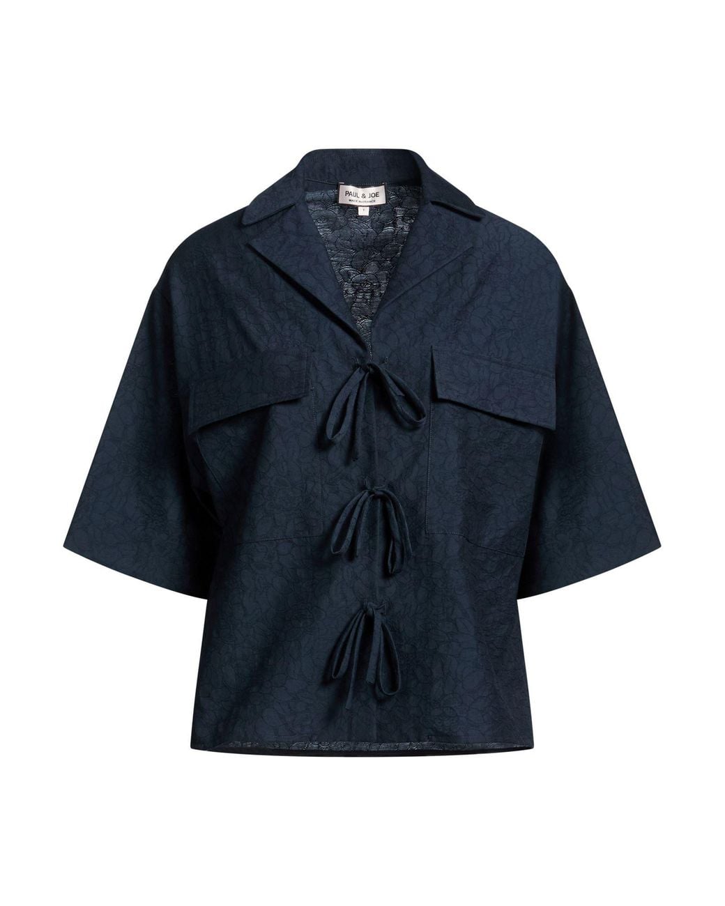 Paul & Joe Blue Midnight Shirt Cotton, Polyamide