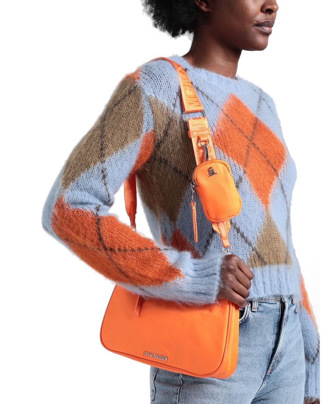 Steve madden clearance orange bag