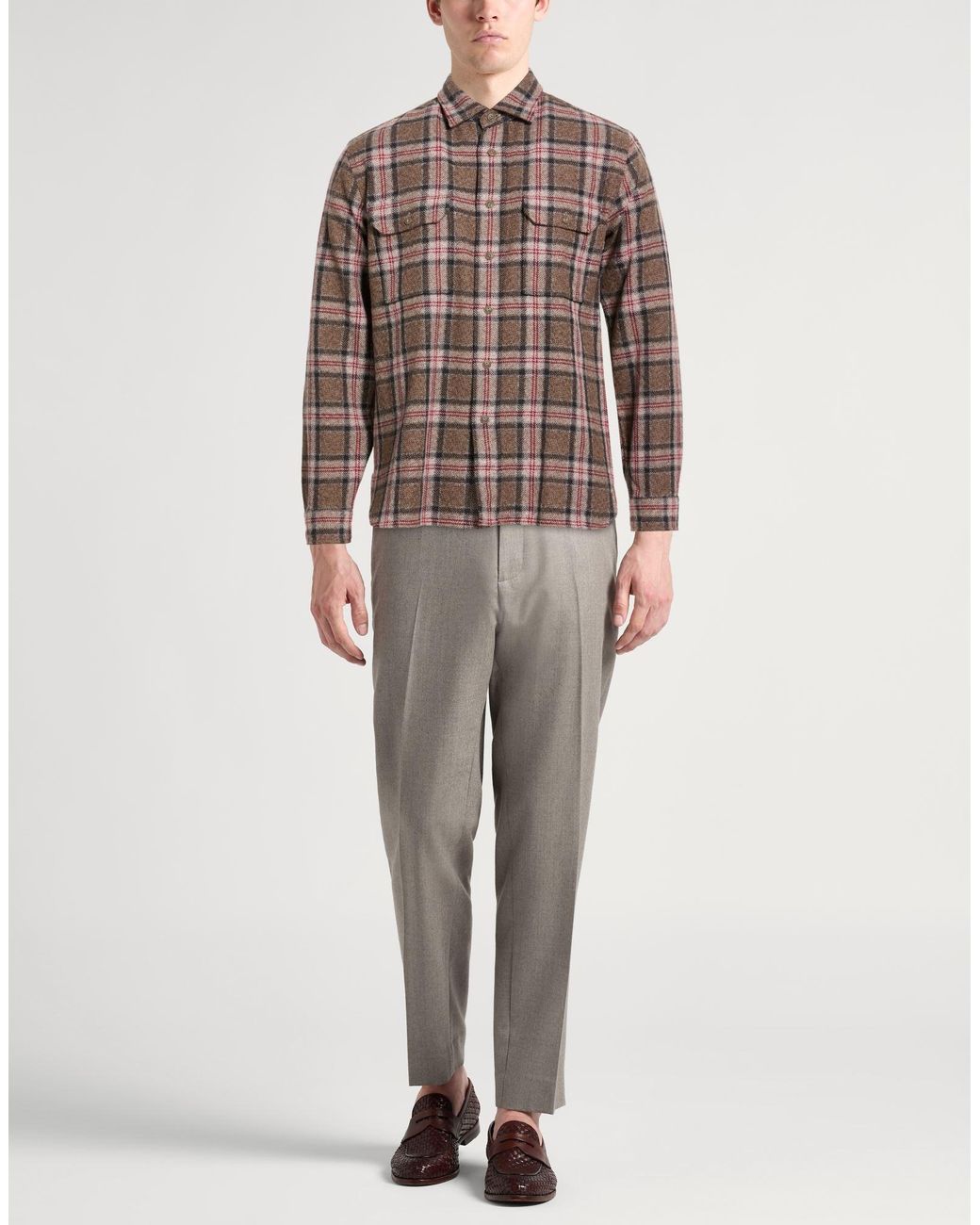 Xacus Hemd in Brown für Herren