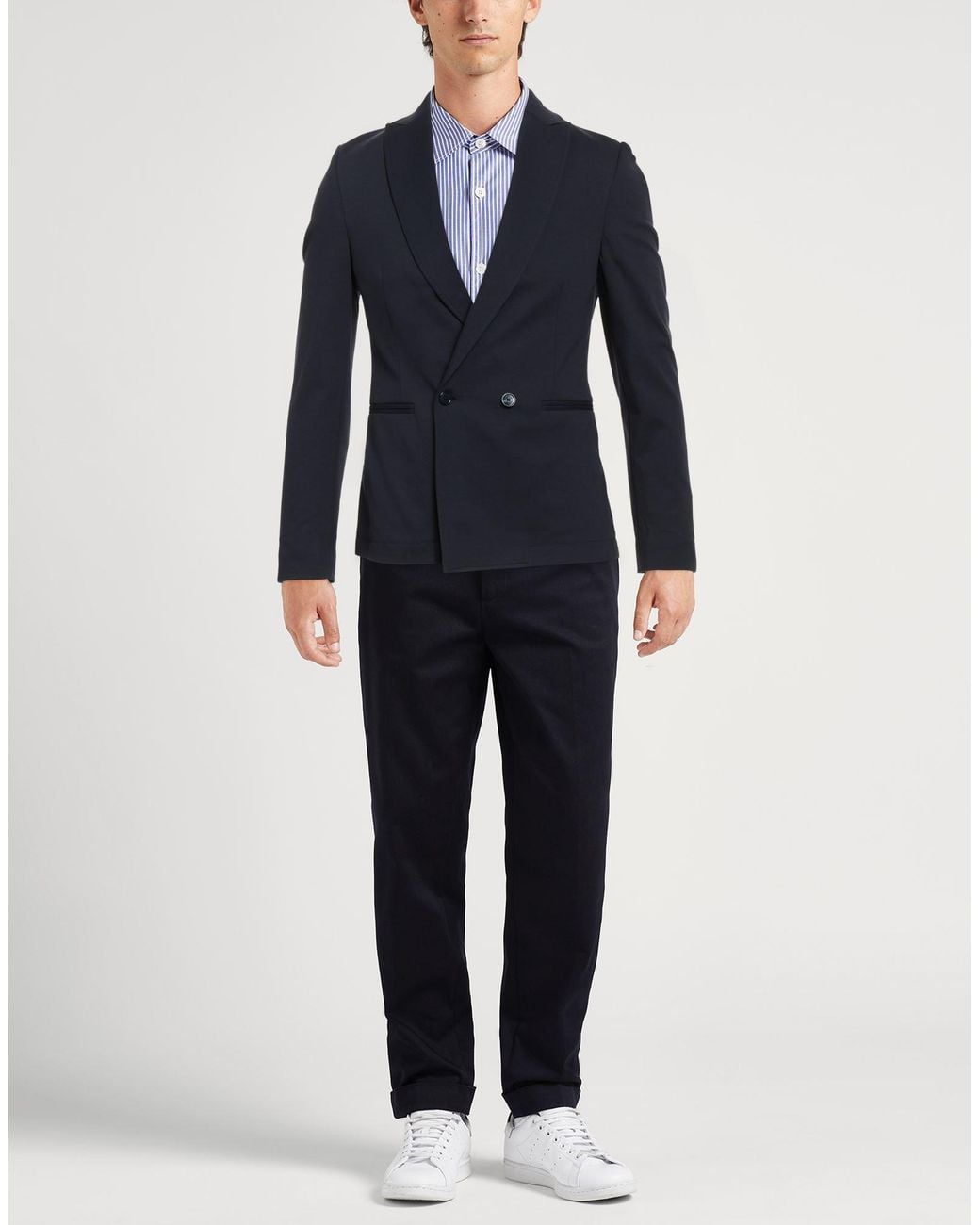 Daniele Alessandrini Blue Blazer for men