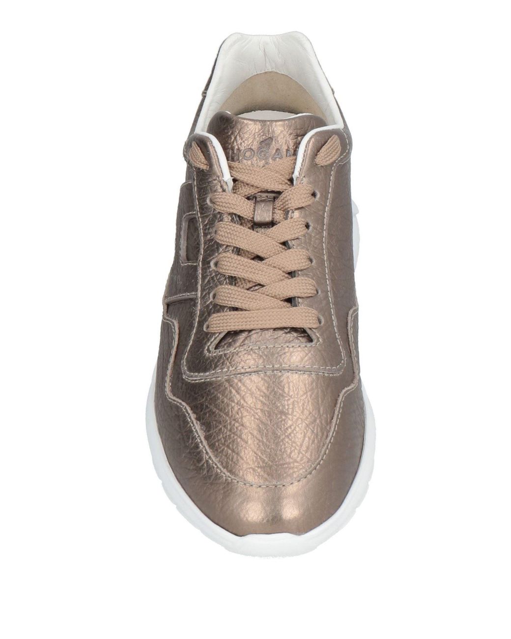 Hogan Brown Sneakers Leather