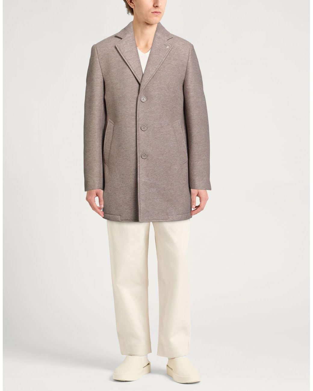 Abrigo Manuel Ritz de hombre de color Brown
