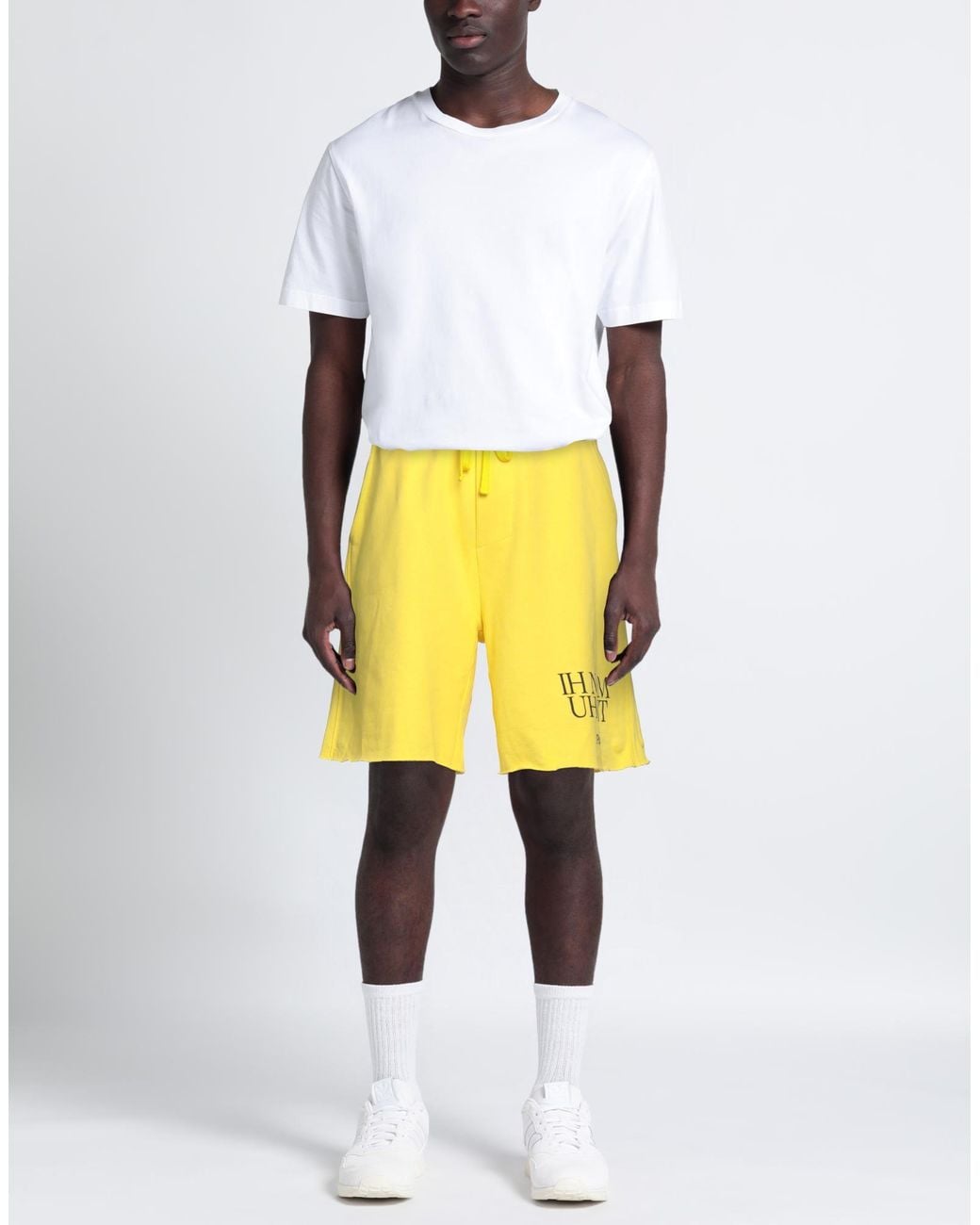 Ih Nom Uh Nit Yellow Shorts & Bermuda Shorts for men