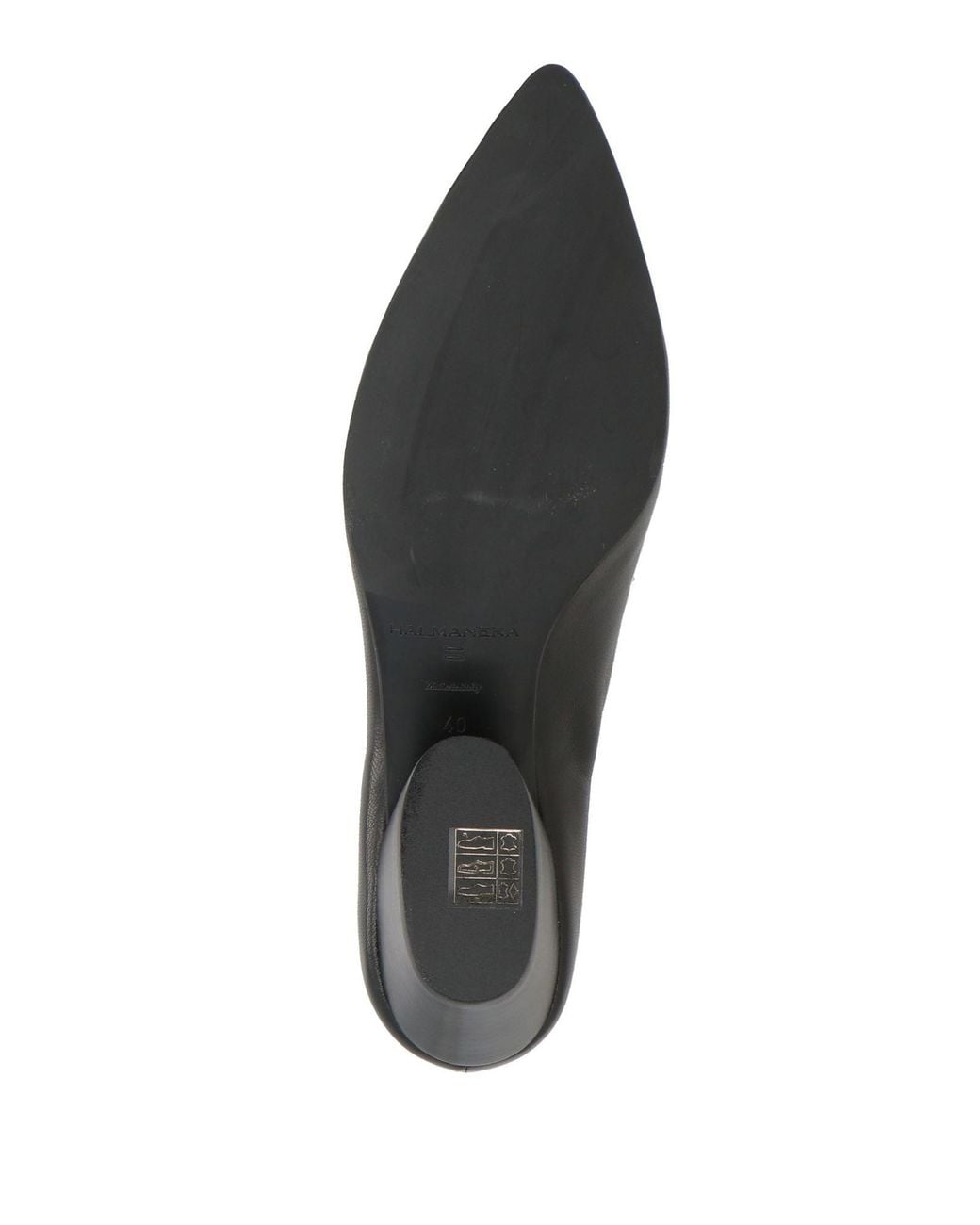 Halmanera Black Pumps Leather