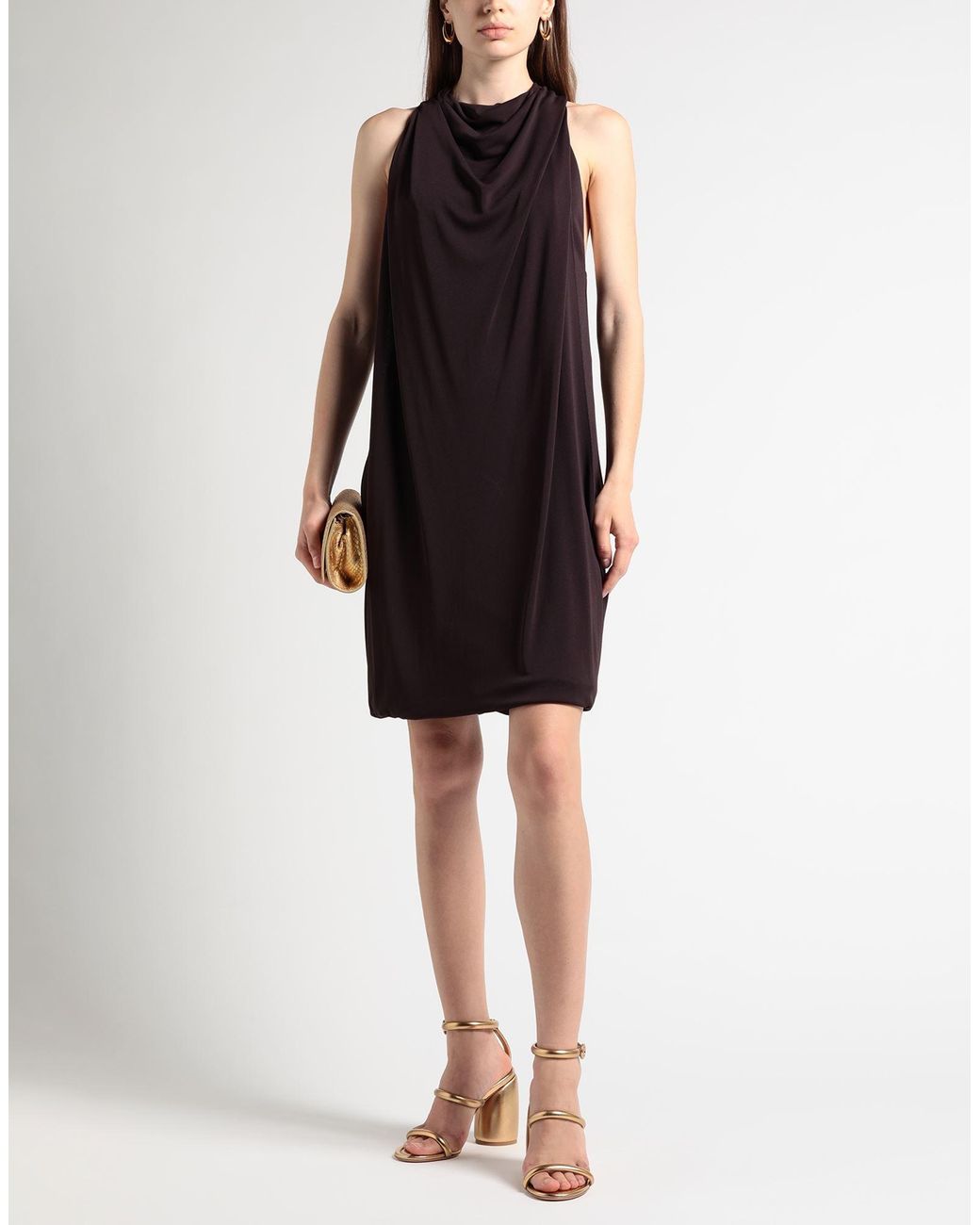 Lanvin Purple Mini Dress