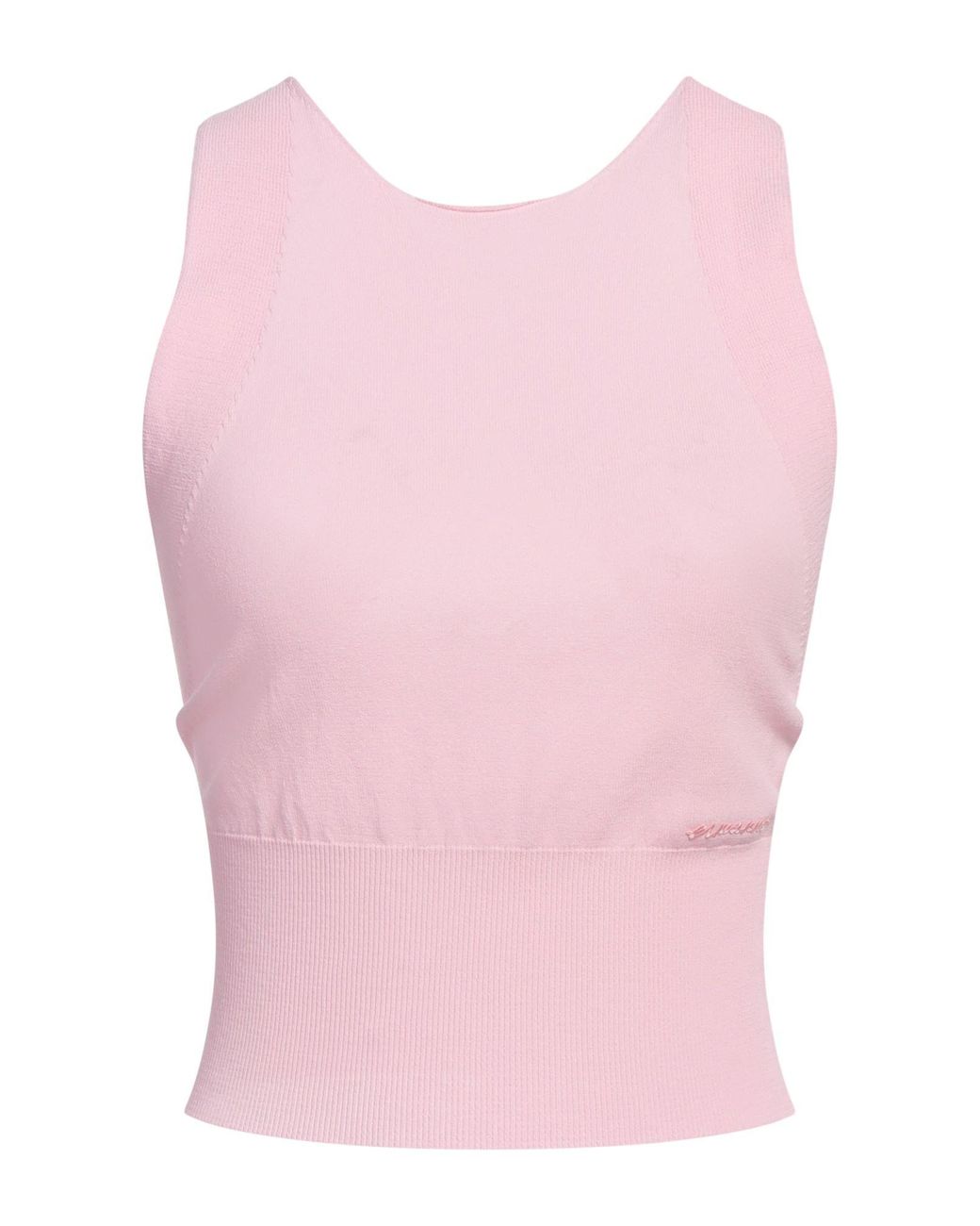 ERMANNO FIRENZE Pink Top Viscose, Polyamide