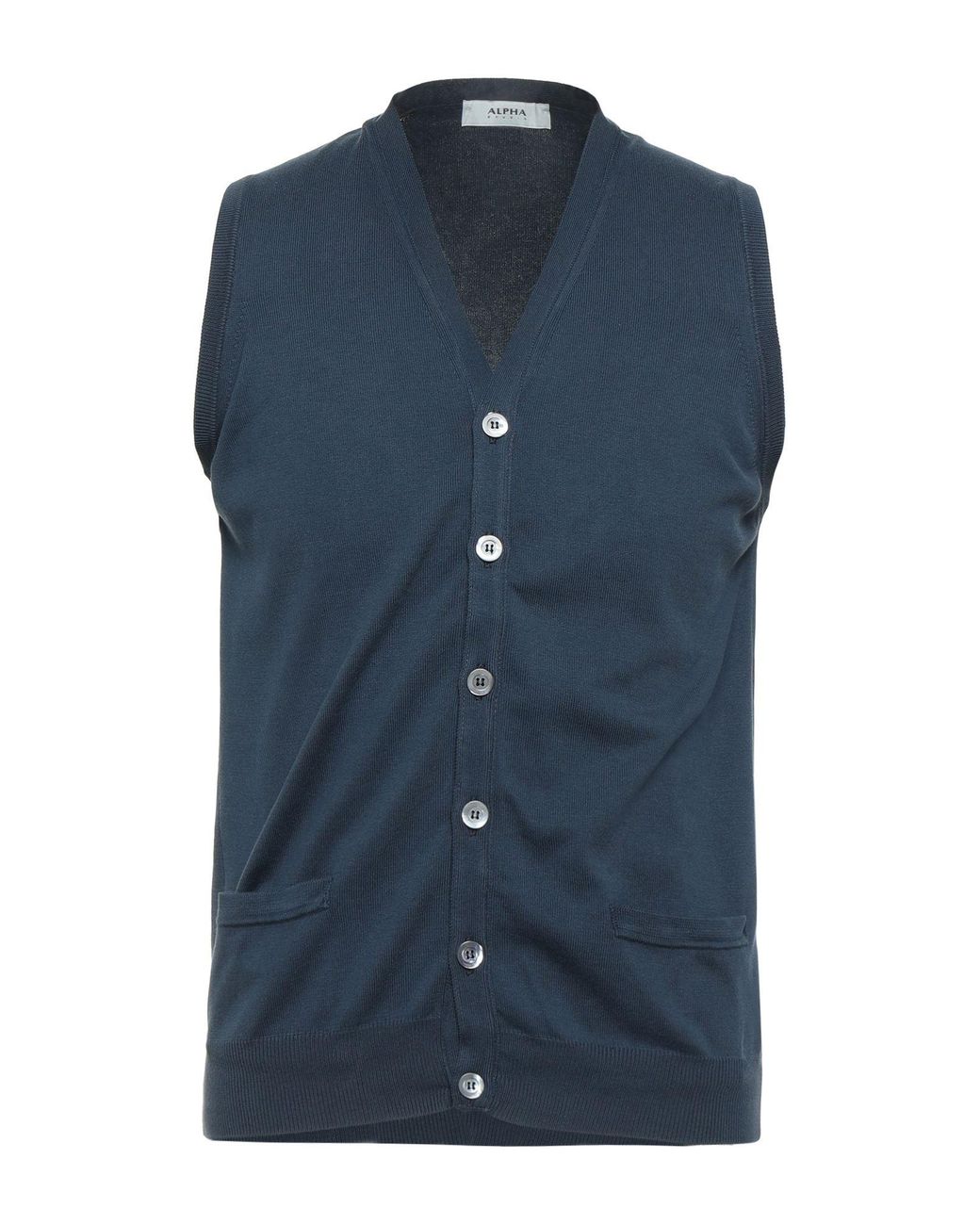 Cardigan Alpha Studio pour homme en coloris Blue