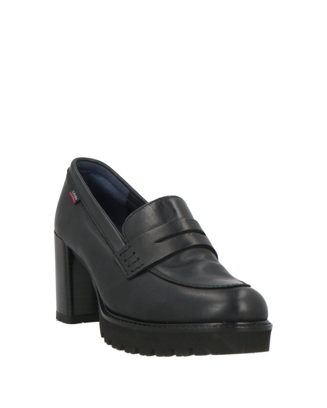 Callaghan Black Loafers Leather